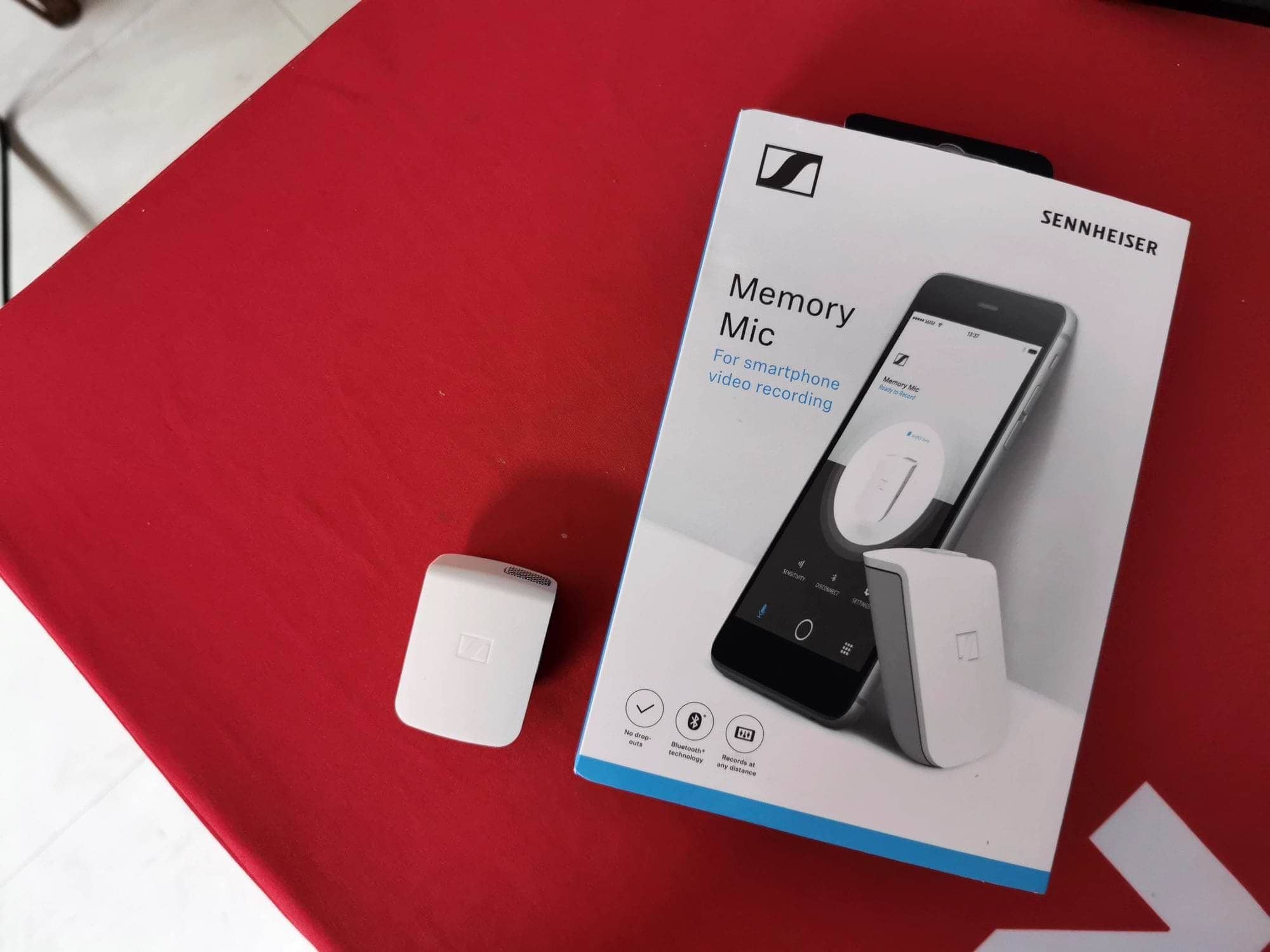 รีวิว Sennheiser Memory Mic ไมค์ไร้สายขนาดพกพาสำหรับมือถือ 2 - รีวิว Sennheiser Memory Mic ไมค์ไร้สายขนาดพกพาสำหรับมือถือ