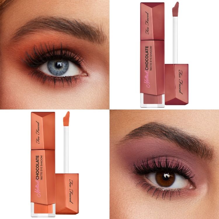 Get The Scoop On The New Too Faced Melted Chocolate Liquid Matte Eye Shadow Beautyvelle Makeup News