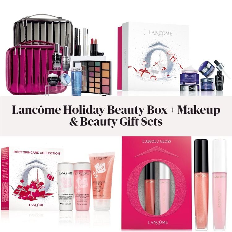 New Lancome Holiday Beauty Box Christmas Makeup Beauty Gift Sets Beautyvelle Makeup News