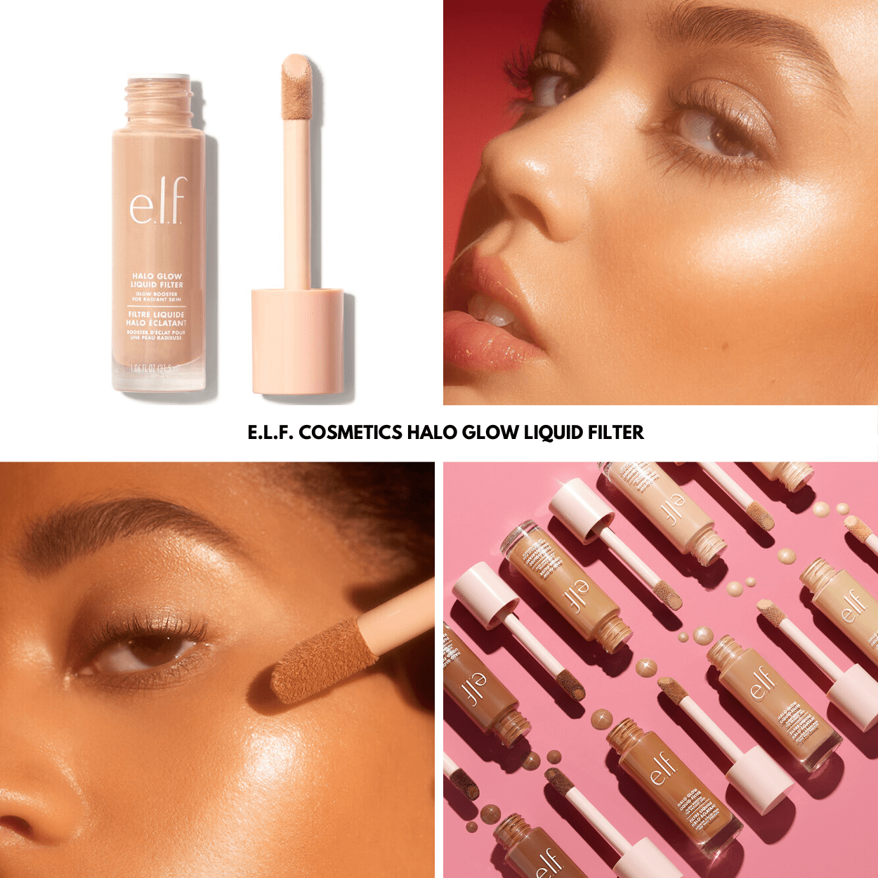E L F Cosmetics Halo Glow Liquid Filter Beautyvelle Makeup News