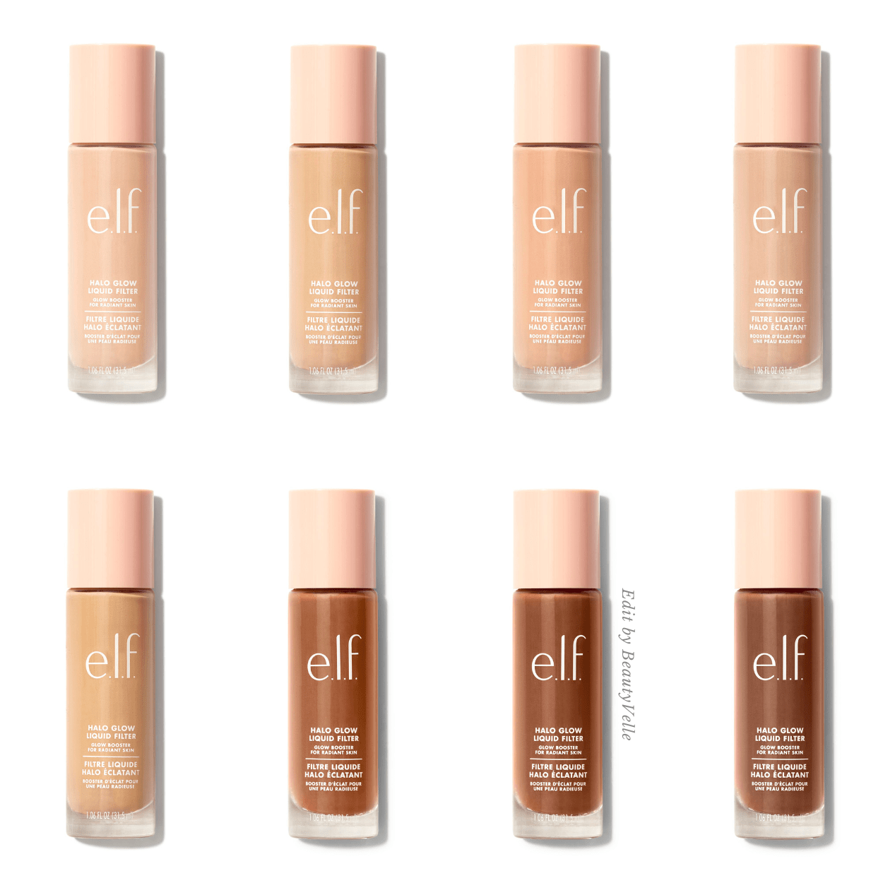 E L F Cosmetics Halo Glow Liquid Filter Beautyvelle Makeup News