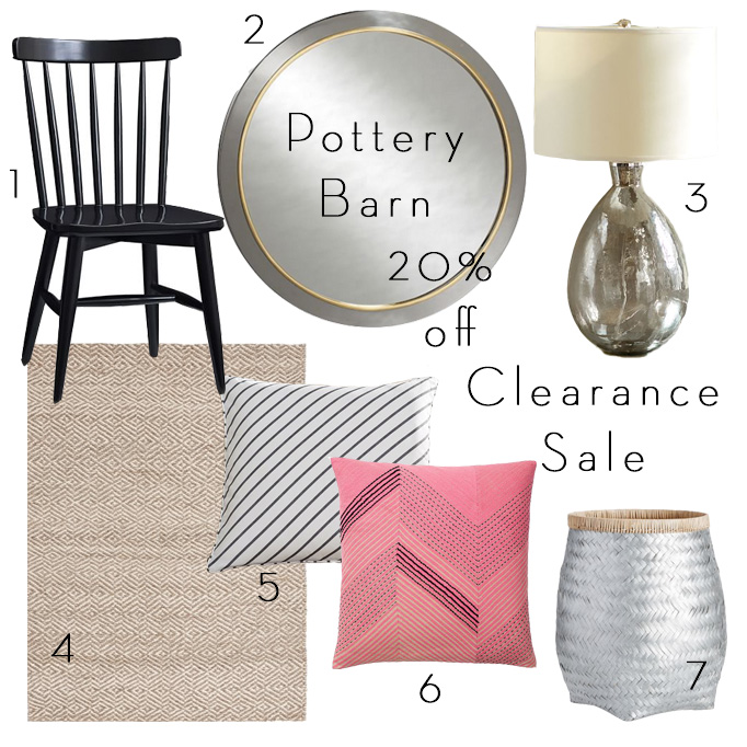 Pottery Barn 20 Off Clearance Sale Becki Owens Blog
