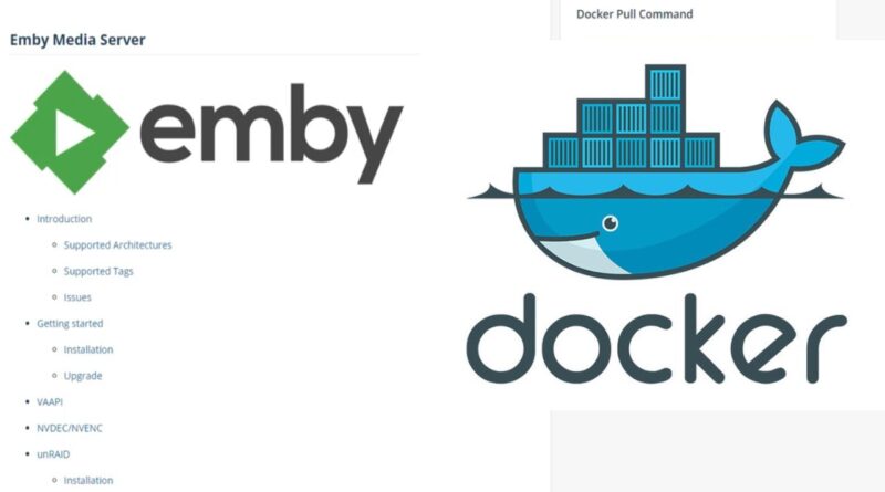 Install Docker Docker Compose On Centos 8 Then Run And Setup Your Emby