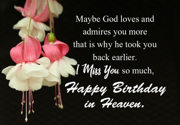 90 Happy Birthday In Heaven Heavenly Birthday Wishes Love Quotes Wishes Messages Blog