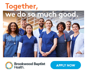 Together we do so much good - Brookwood Baptist Health