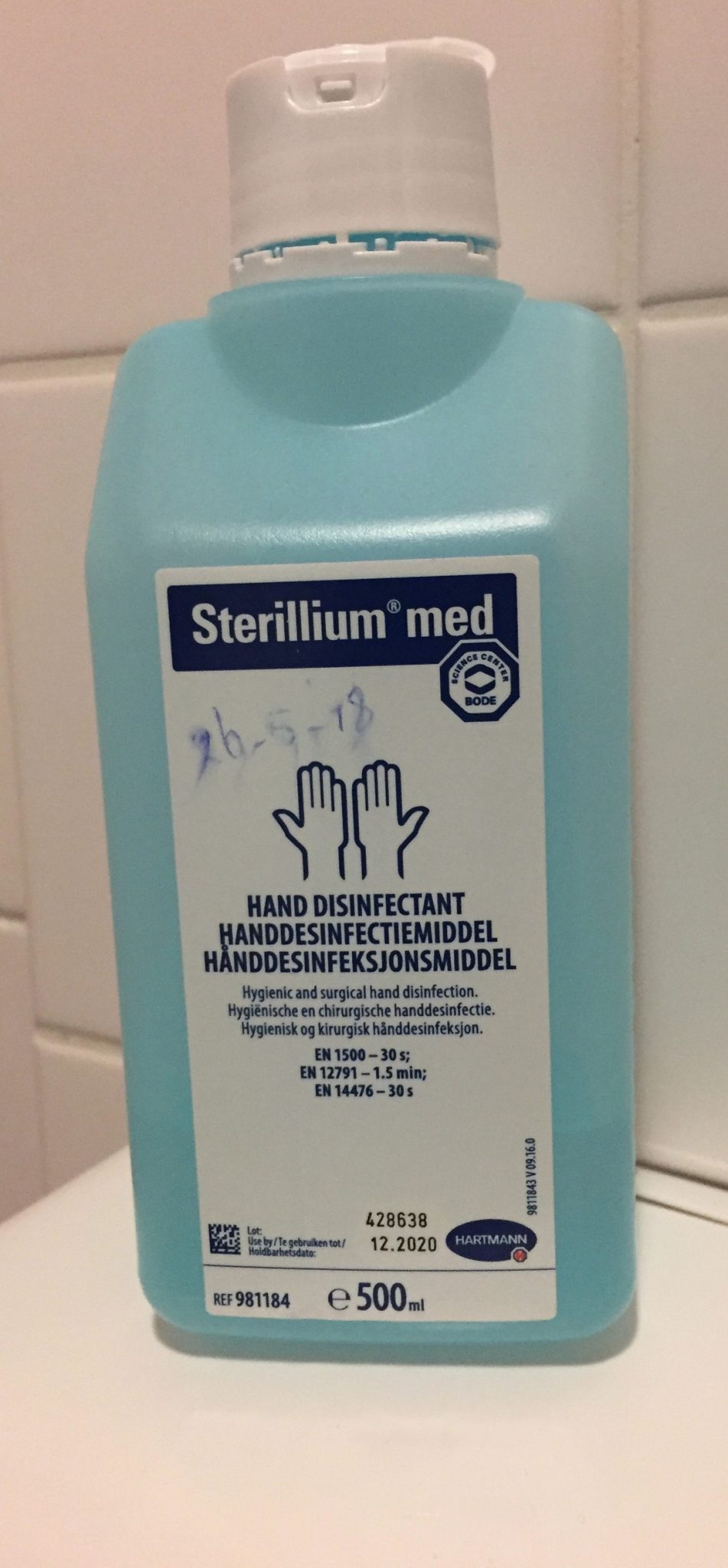 Allergy Caused By Propanol In Skin Disinfectant Sterilium Side