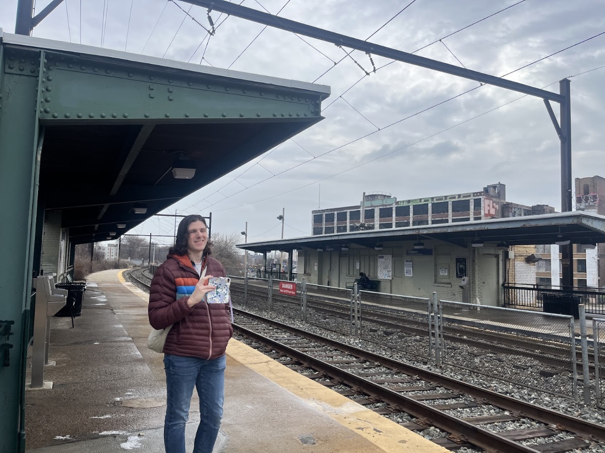 Meet the transit-savvy student on a mission to visit every SEPTA station