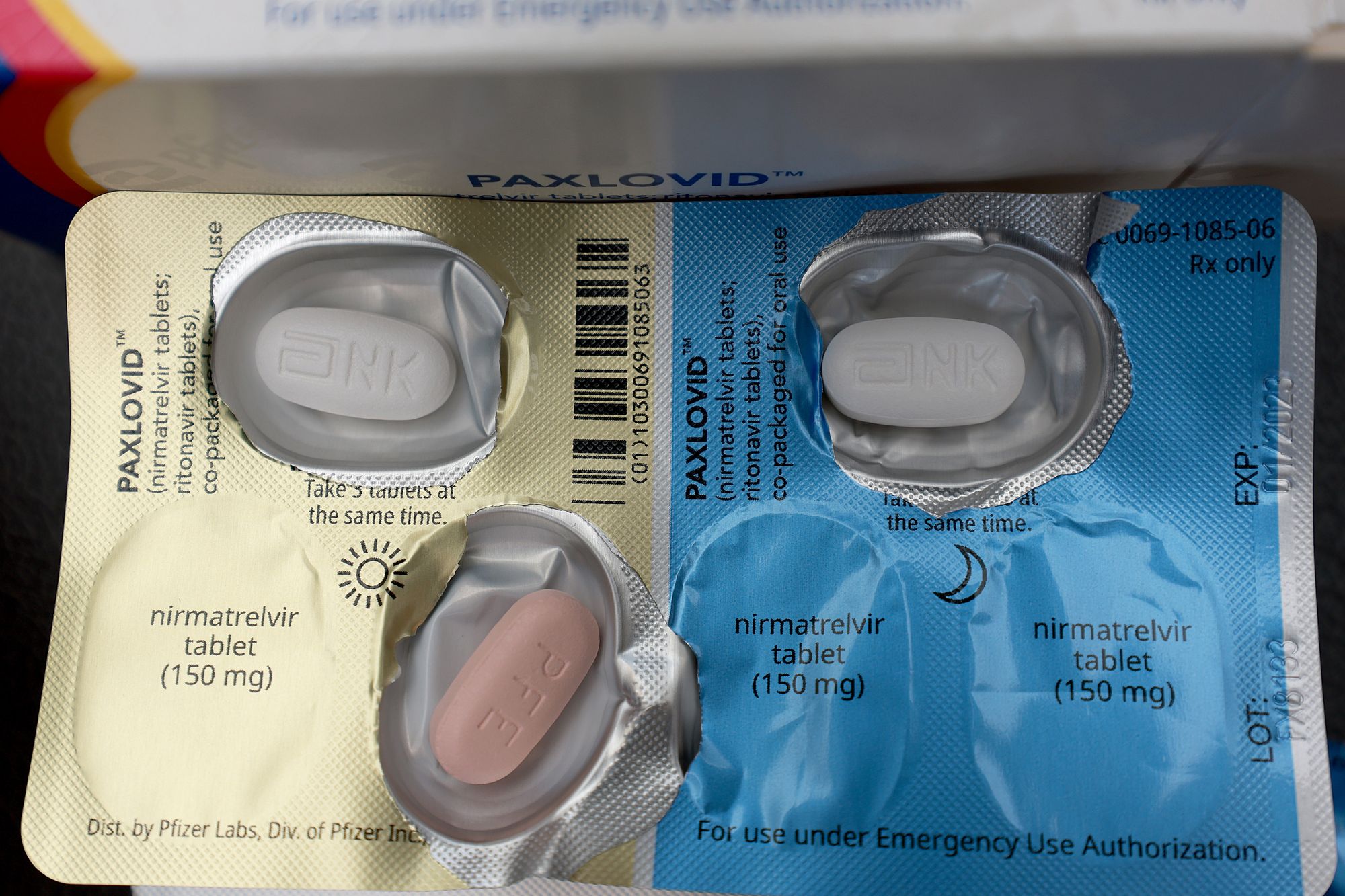 Paxlovid (nirmatrelvir + ritonavir)