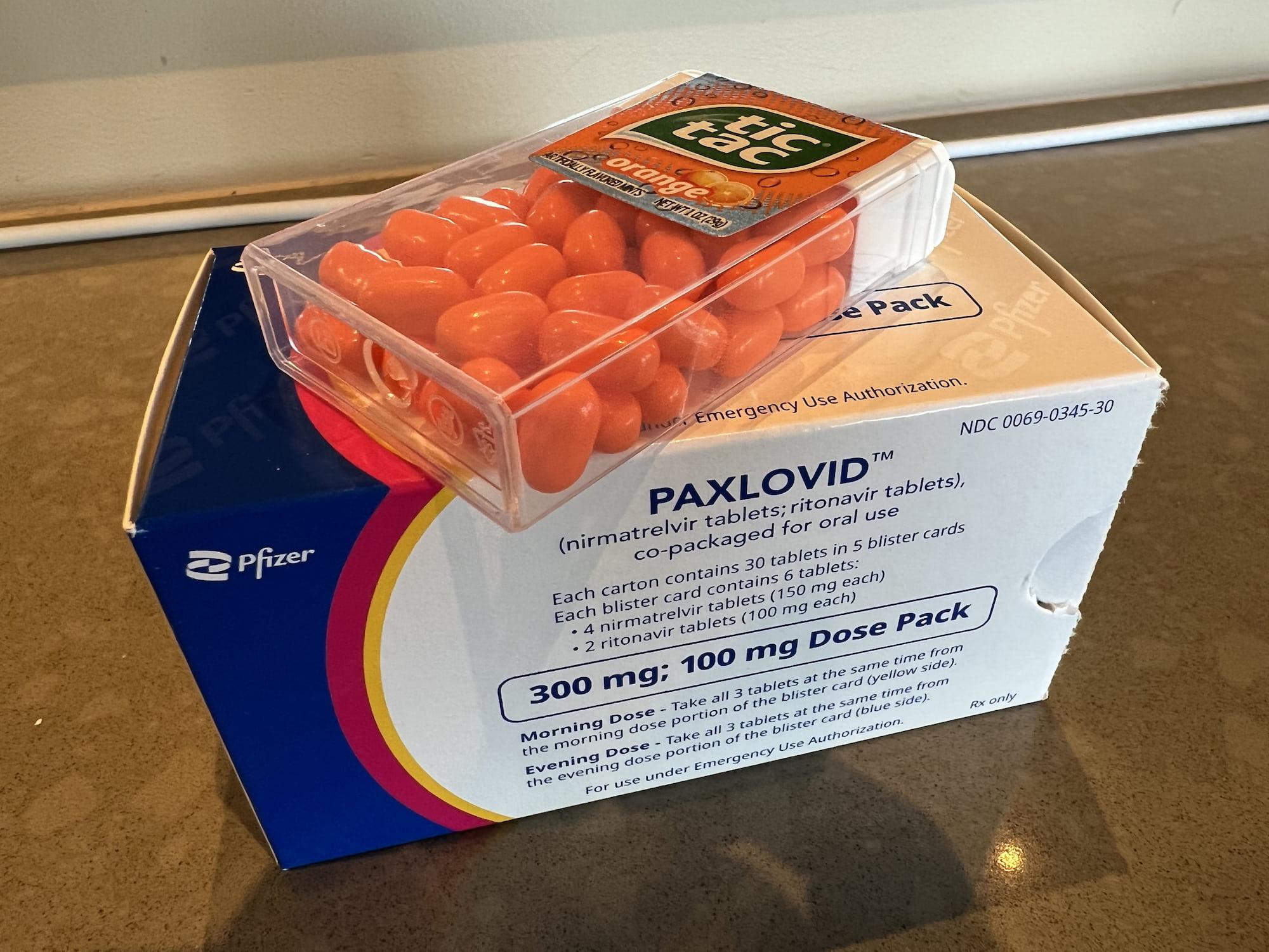 Paxlovid (nirmatrelvir + ritonavir)