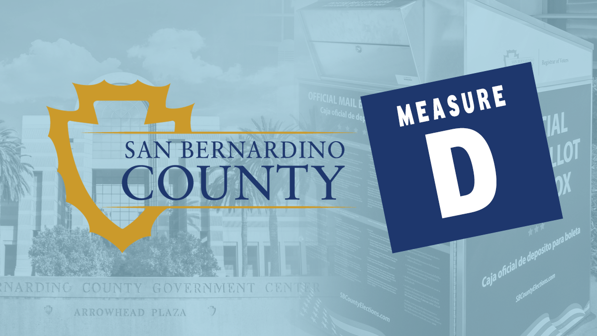 Members of the San Bernardino County Board of Supervisors and other local officials seek to overturn the will of the people who passed Measure K with a large majority in 2020, by pushing for the passage of Measure D in 2022.