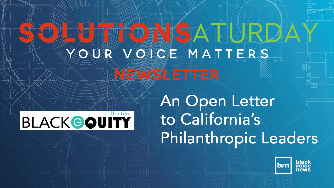 An Open Letter to California’s Philanthropic Leaders