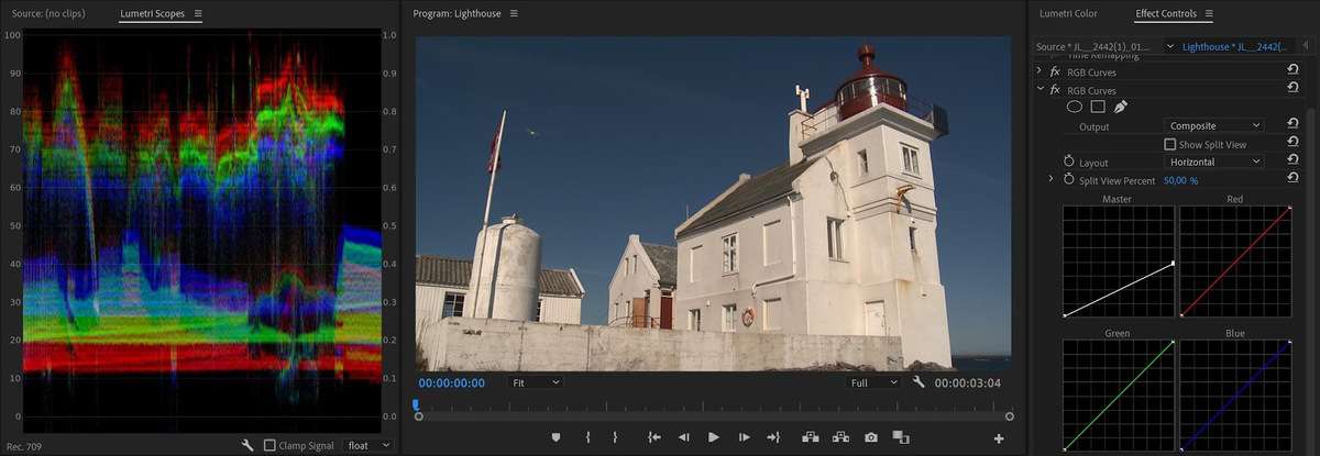 Rendering in Software Only mode with the Maximum Bit Depth switch on.