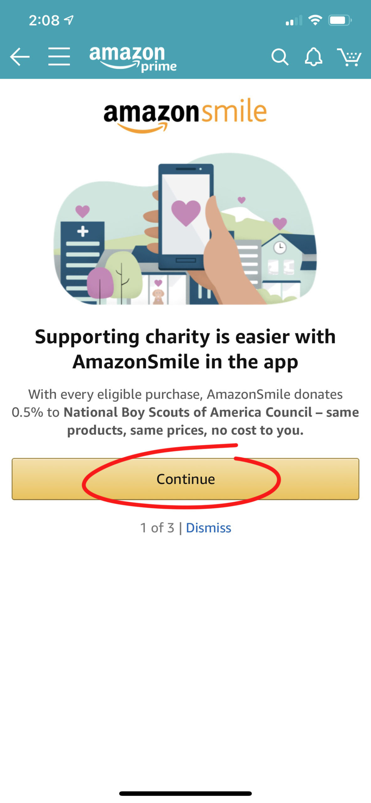 How To Activate Amazonsmile To Support Local Scouting