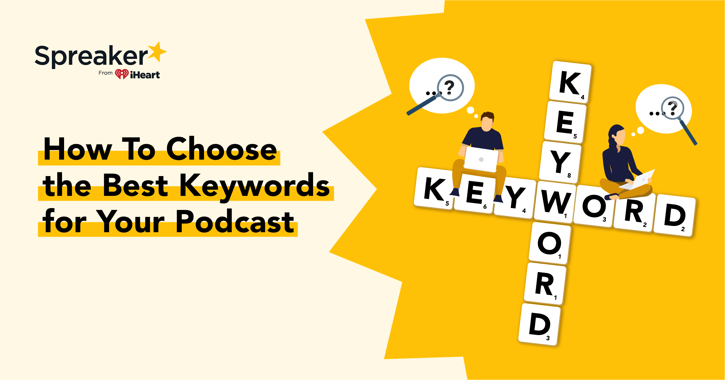 how to choose the best podcast keywords