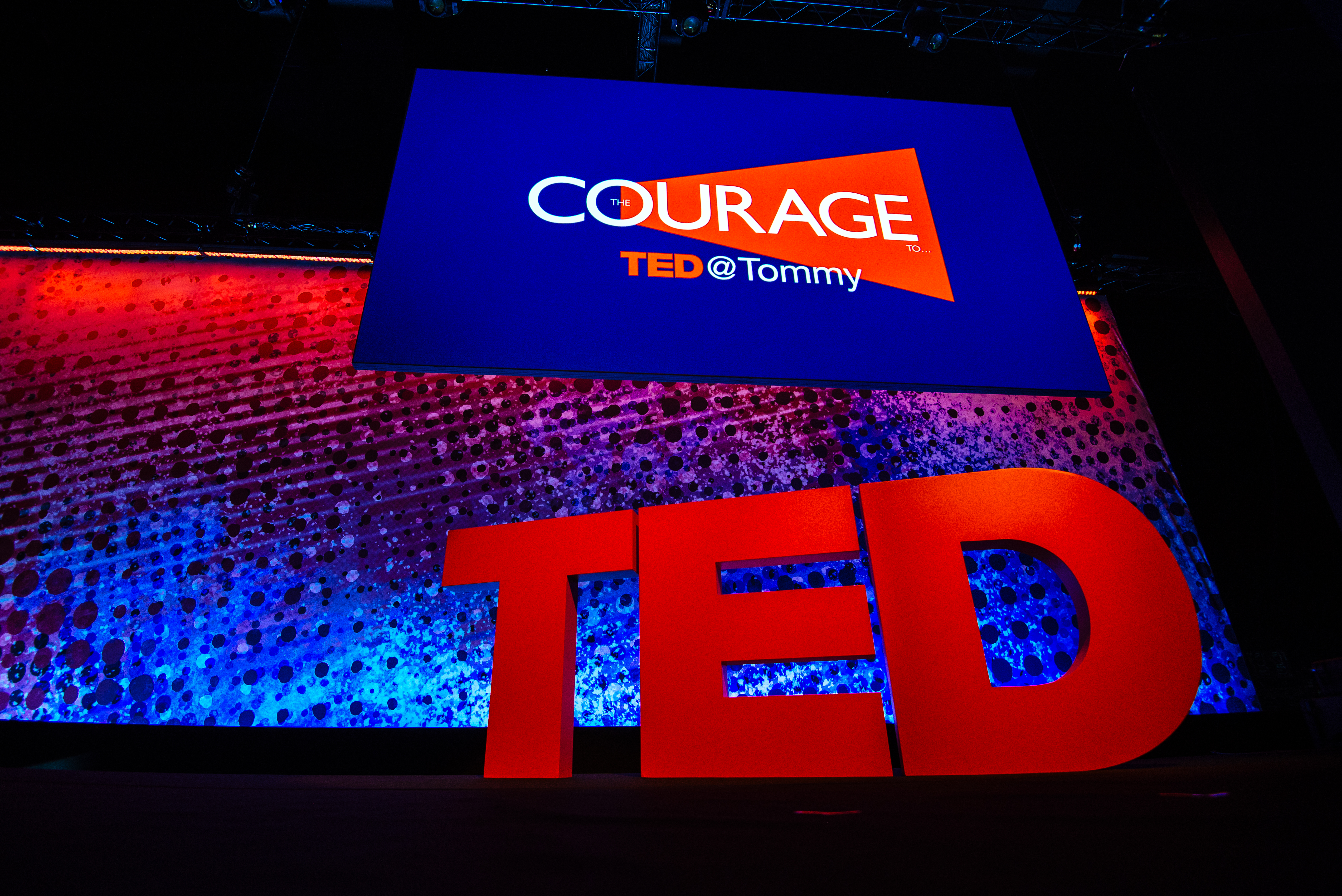 “The courage to …” The talks of TED@Tommy