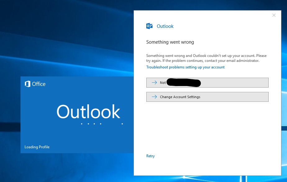 Outlook Error Caa50021 Something Went Wrong Login Sign In Outlook