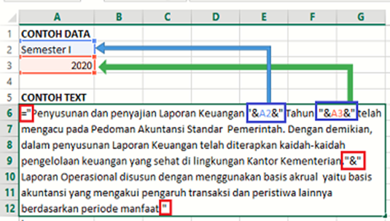 CARA MEMBUAT NUMBERING DI EXCEL DALAM SATU KOLOM