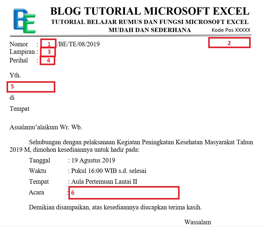 cara membuat mailmarge excel Cara membuat mailmarge excel – hongkoong