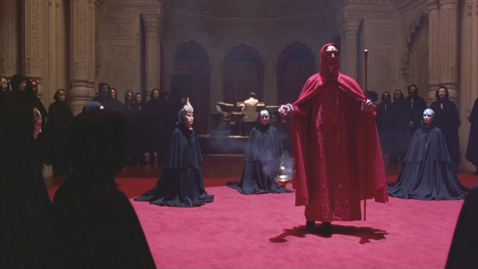 The ritualistic orgy sequence from Eyes Wide Shut (1999)