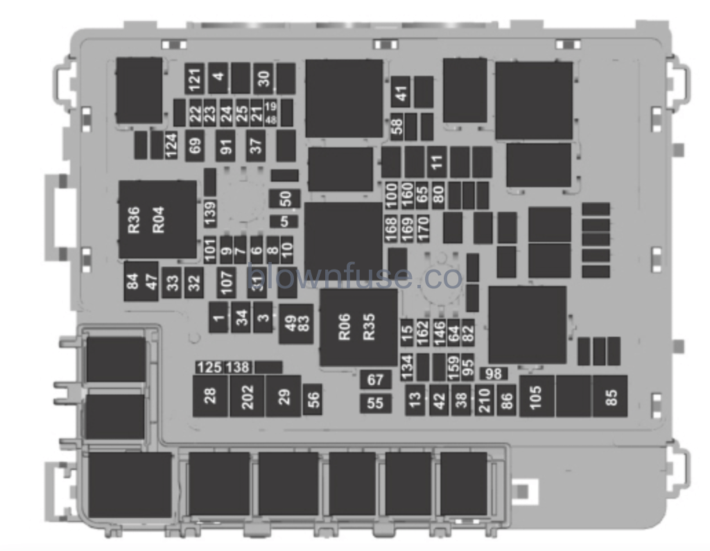 2021 Ford F 150 Fuse Box Diagram Blown Fuse
