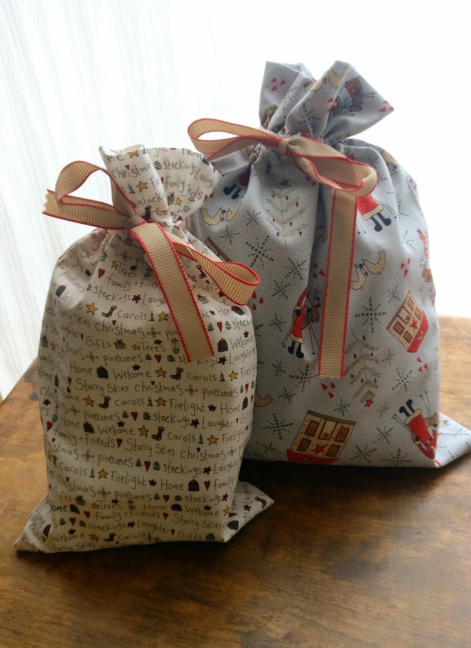 Christmas Gift Bags Scandinavian Christmas Blythe Bonnie