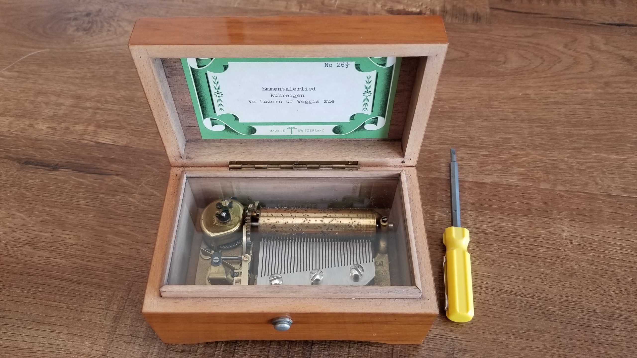 Music box repair