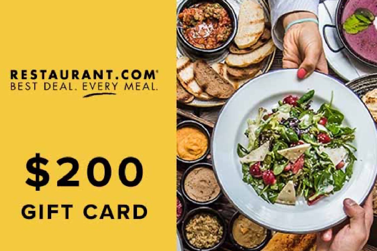 Restaurant e-gift card