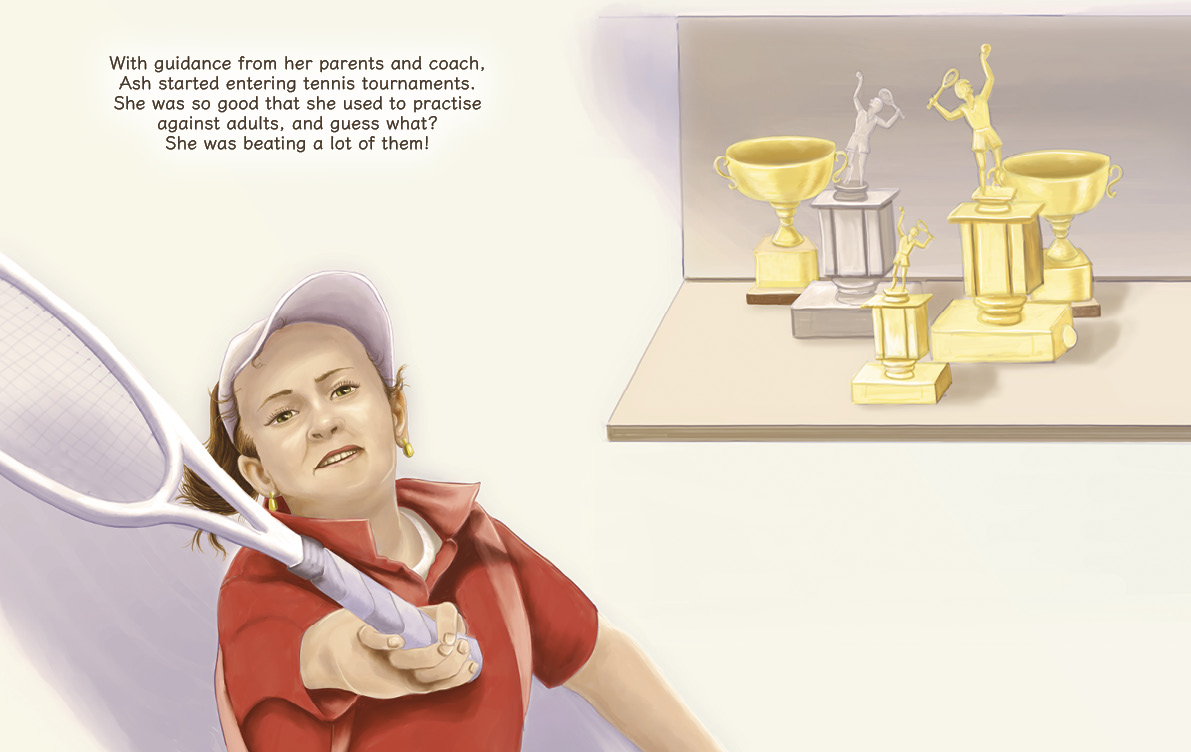 Ash Barty Aussie Big Achievers Boolarong Press