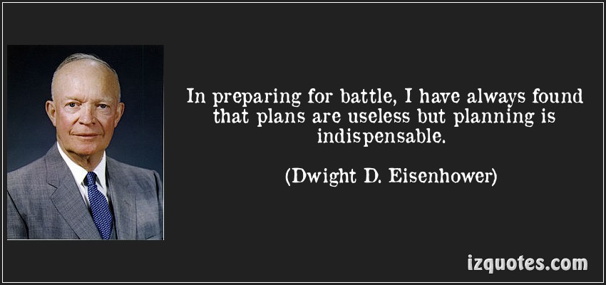 Plans, Dwight D Eisenhower