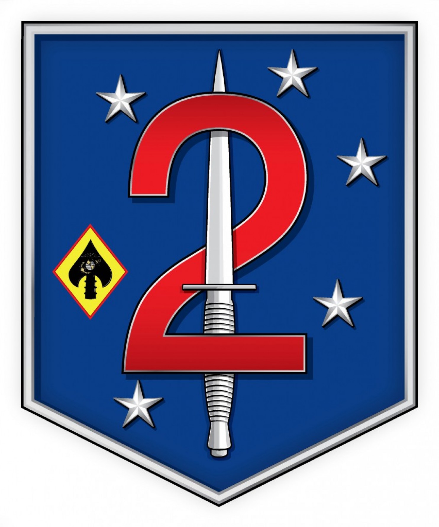 Logo, MARSOC, 2nd Marine Raider Support Battalion, SOF