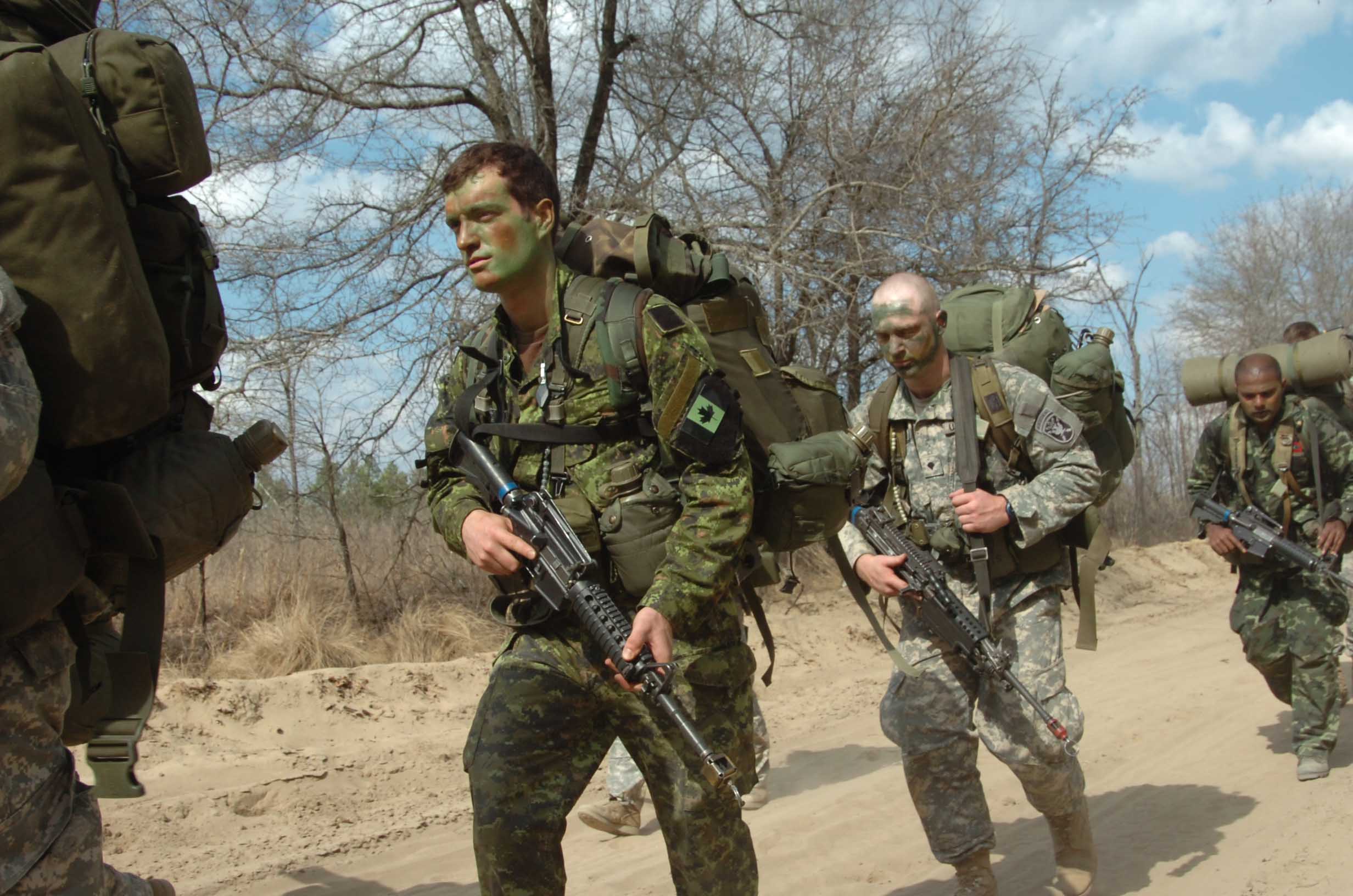 US Army Special Forces, Green Beret, SFQC, Canadian Soldier