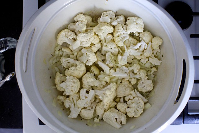 i put the cauliflower in too soon