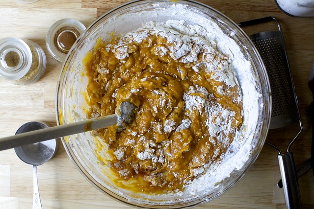 hand mixed, one bowl