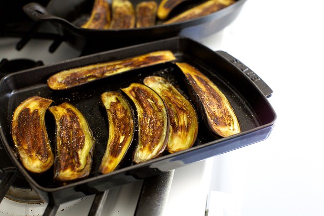 very roasted eggplant