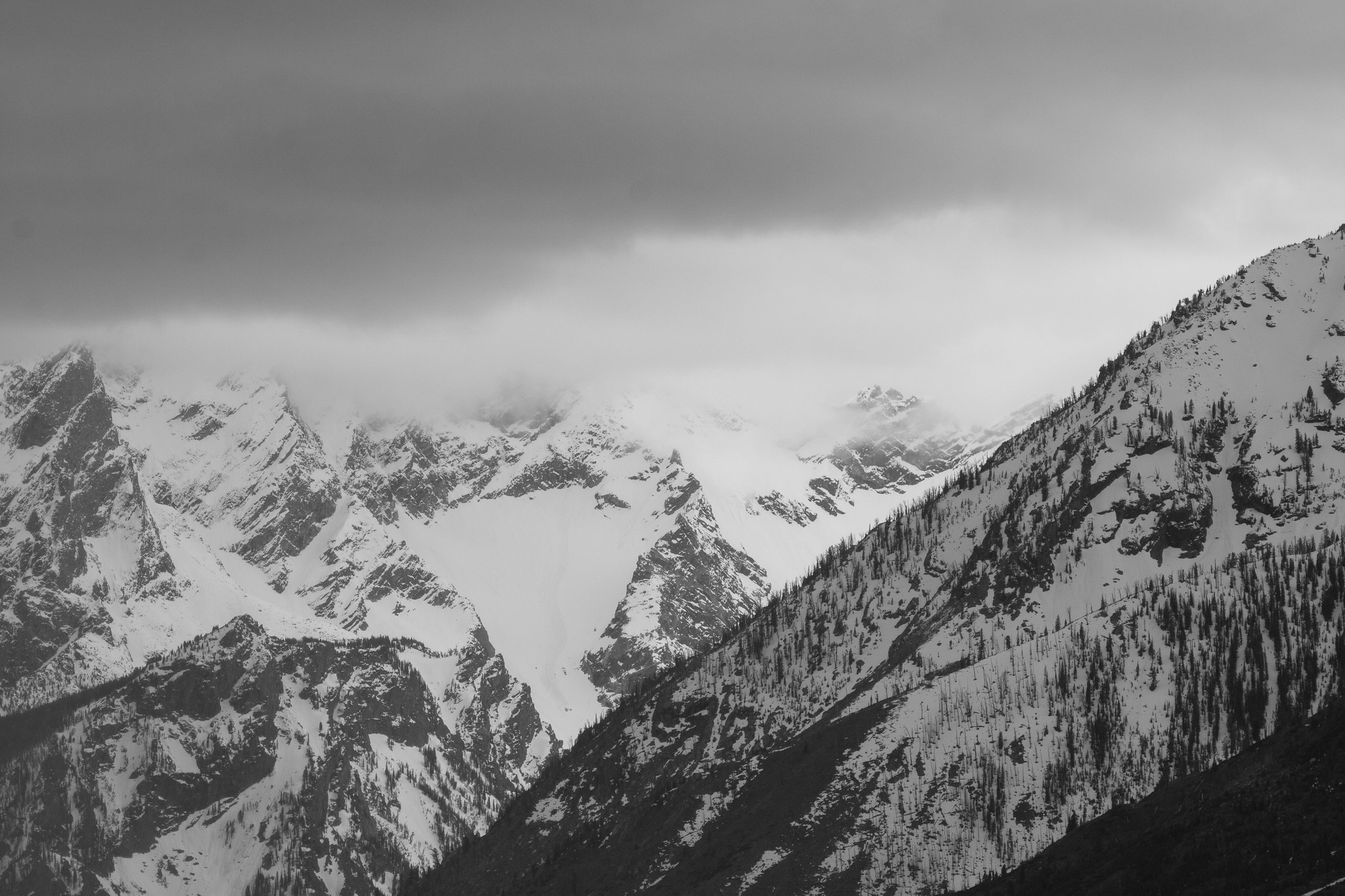 Storm in the Tetons