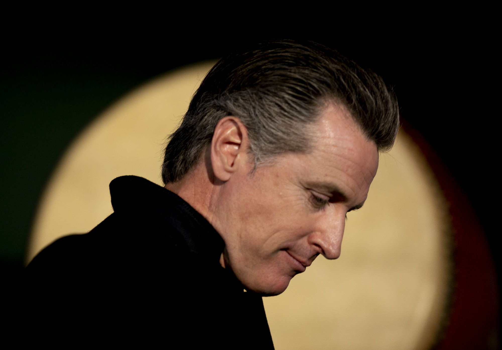 For the past year and a half, Newsom has dominated the pandemic headlines, whether receiving adulation or harsh criticism. But what has his life been like behind the scenes? Photo by Anne Wernikoff, CalMatters