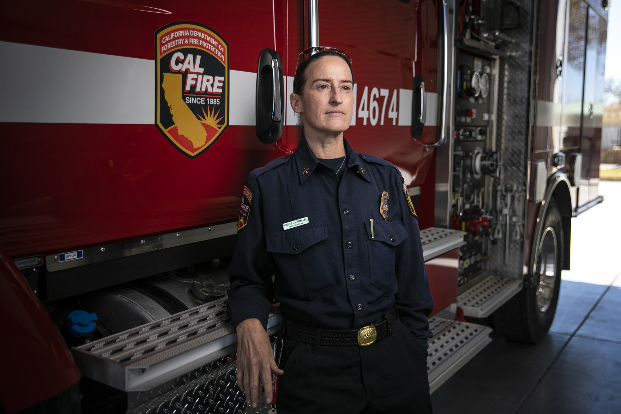 Noelle Bahnmiller is photographed in Bradley on March 9, 2022. Photo by Martin do Nascimento, CalMatters
