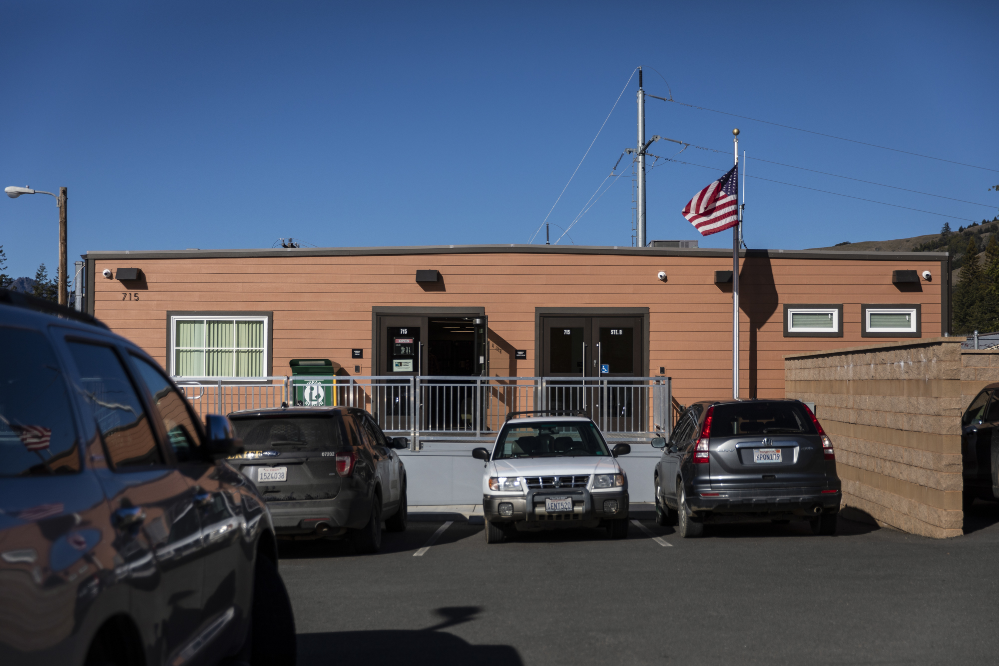 The Humboldt County Library in Garberville on Feb. 8, 2023. 