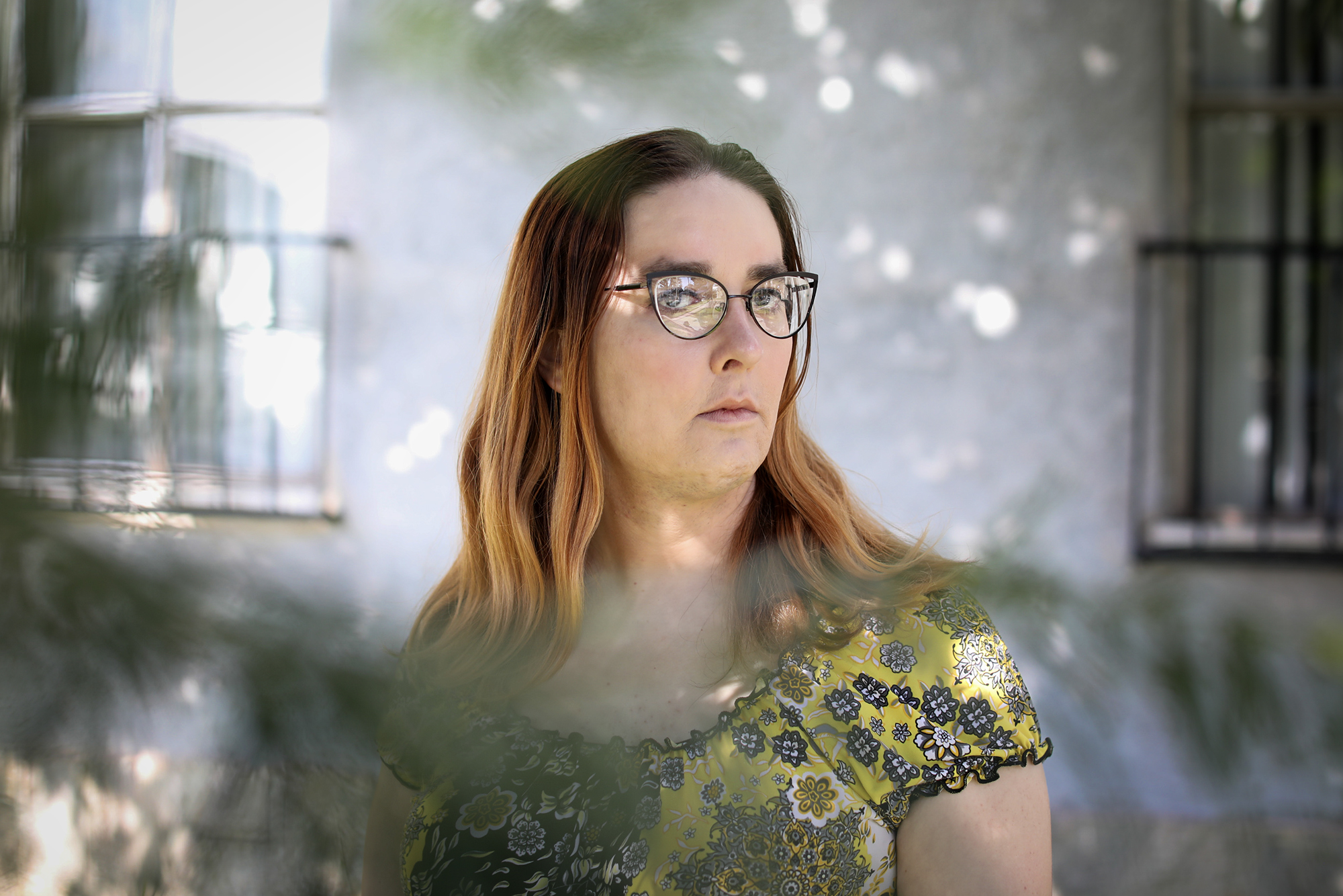 Madeline Maye, a video editor based in Burbank, on Feb. 12, 2023. Maye lost $5,000 to the Bank of America EDD debit card fraud of 2020.