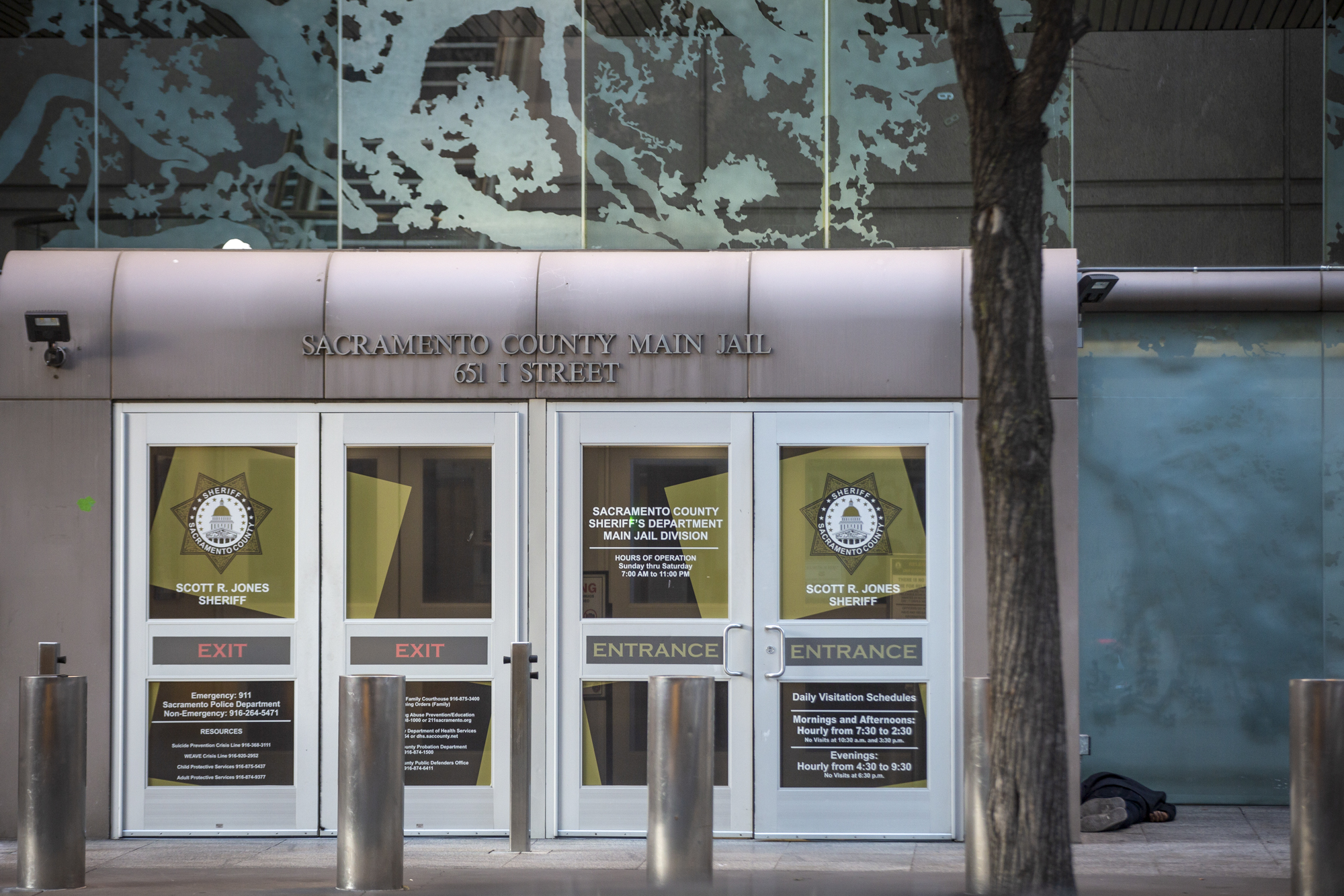 The Sacramento County Main Jail in Sacramento
