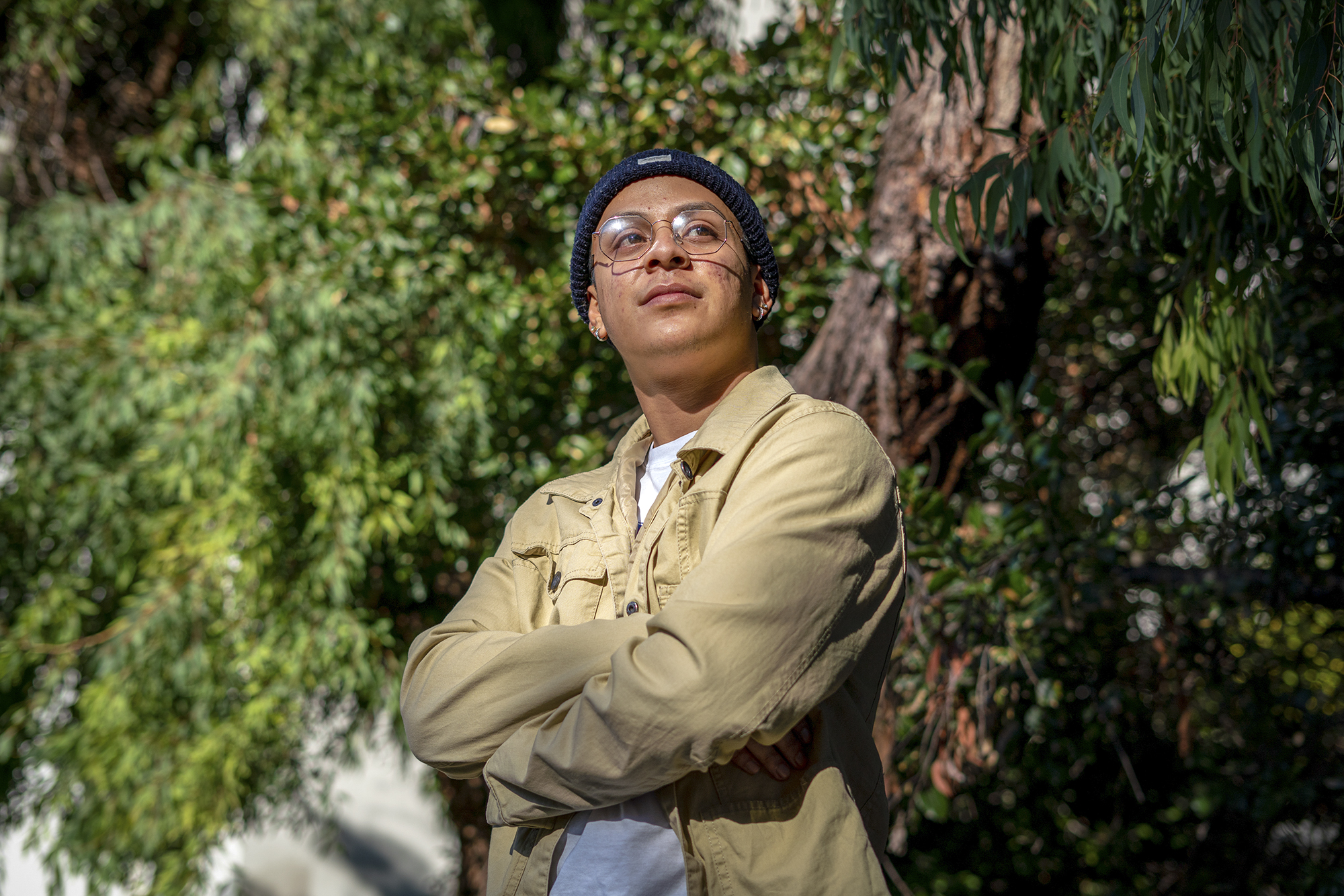 Osirus Polachart on UC Berkeley's Campus on Oct. 13, 2022.