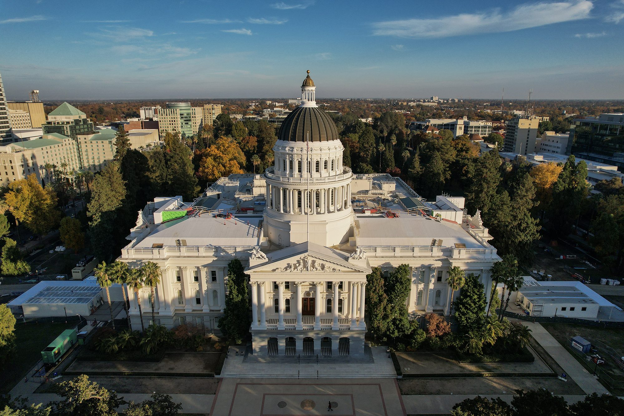 The state Capitol in Sacramento on Nov. 17, 2022. Photo by Miguel Gutierrez Jr., CalMatters