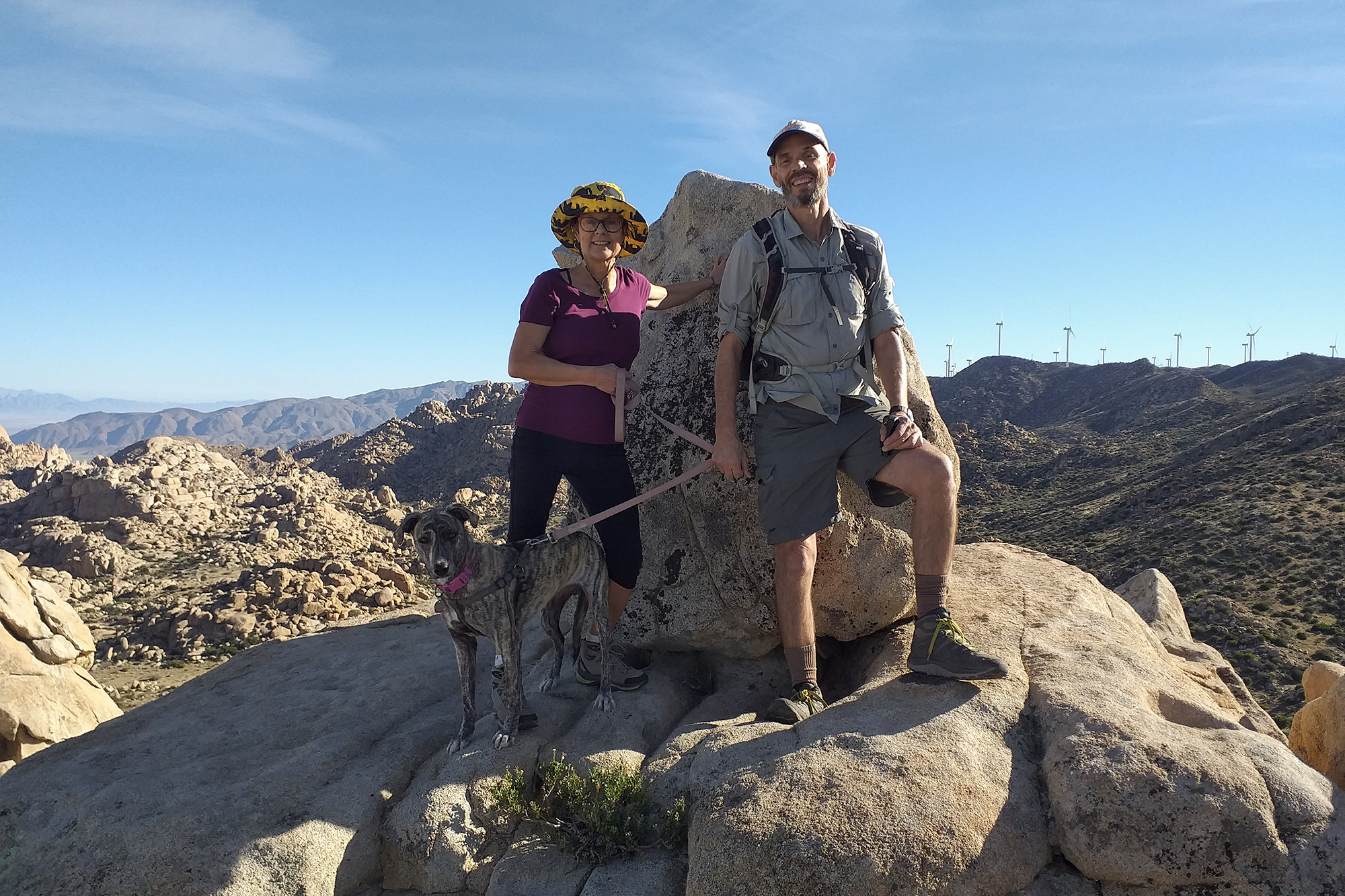 Trudy Pachon and her late husband Gary in the Valley of the Moon in San Diego in November 2019. Photo courtesy of Trudy Pachon