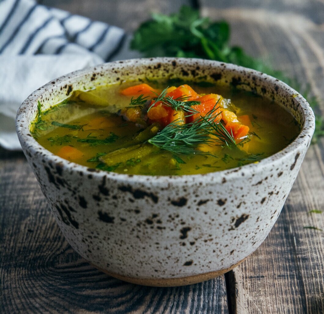Bone Broth Vegetable Soup