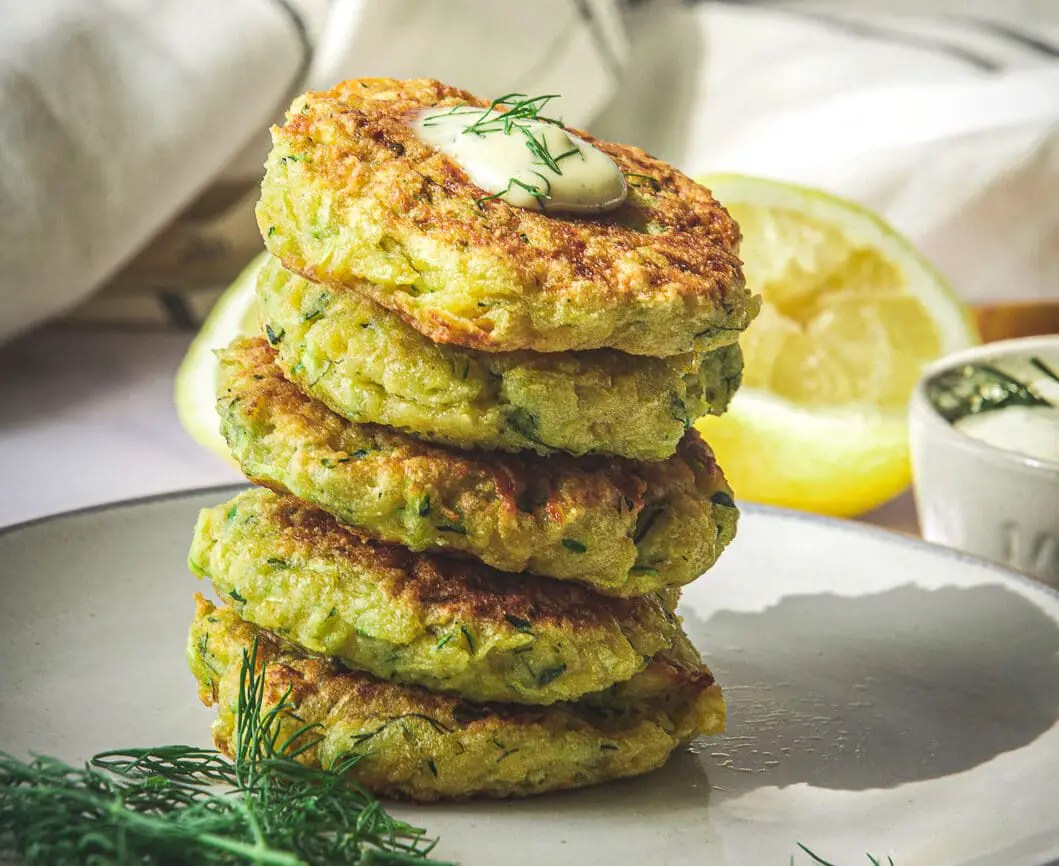 Zucchini and Rutabaga Fritters