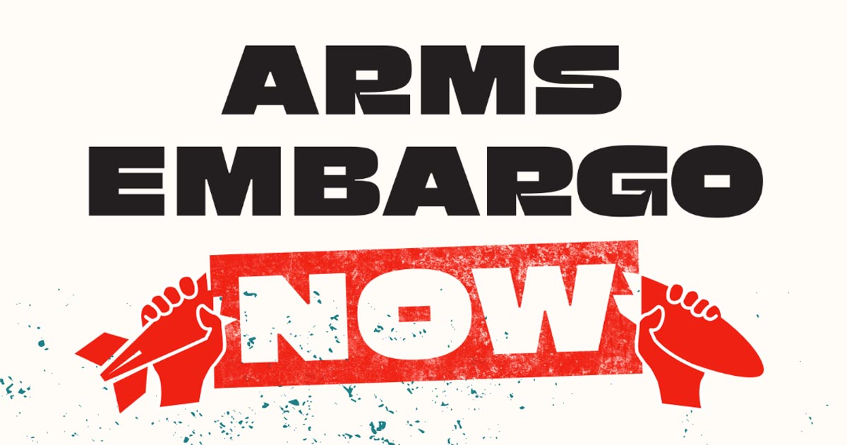 Arms Embargo Now