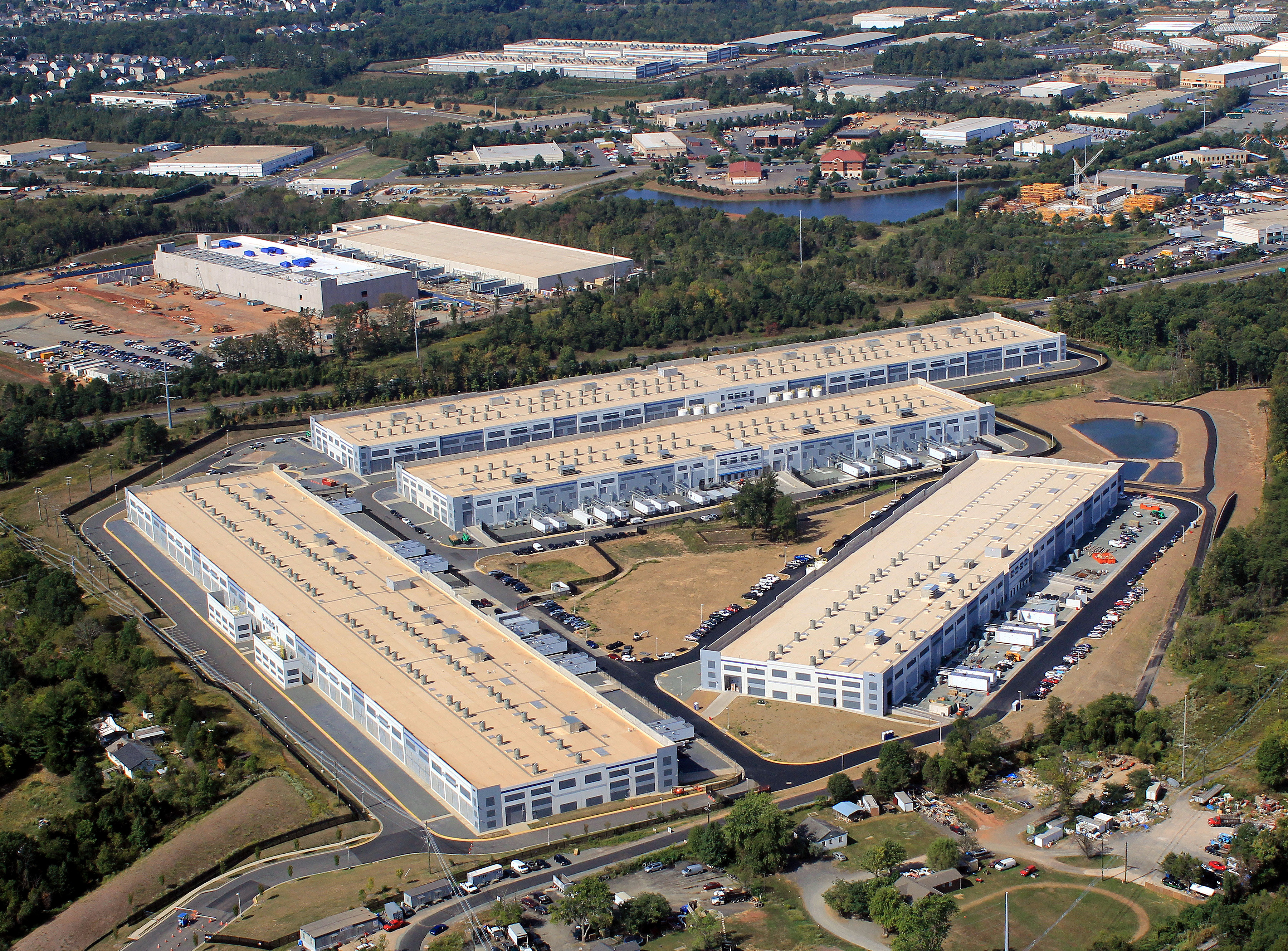 Data centers in Prince William County. Courtesy of Roger Snyder.