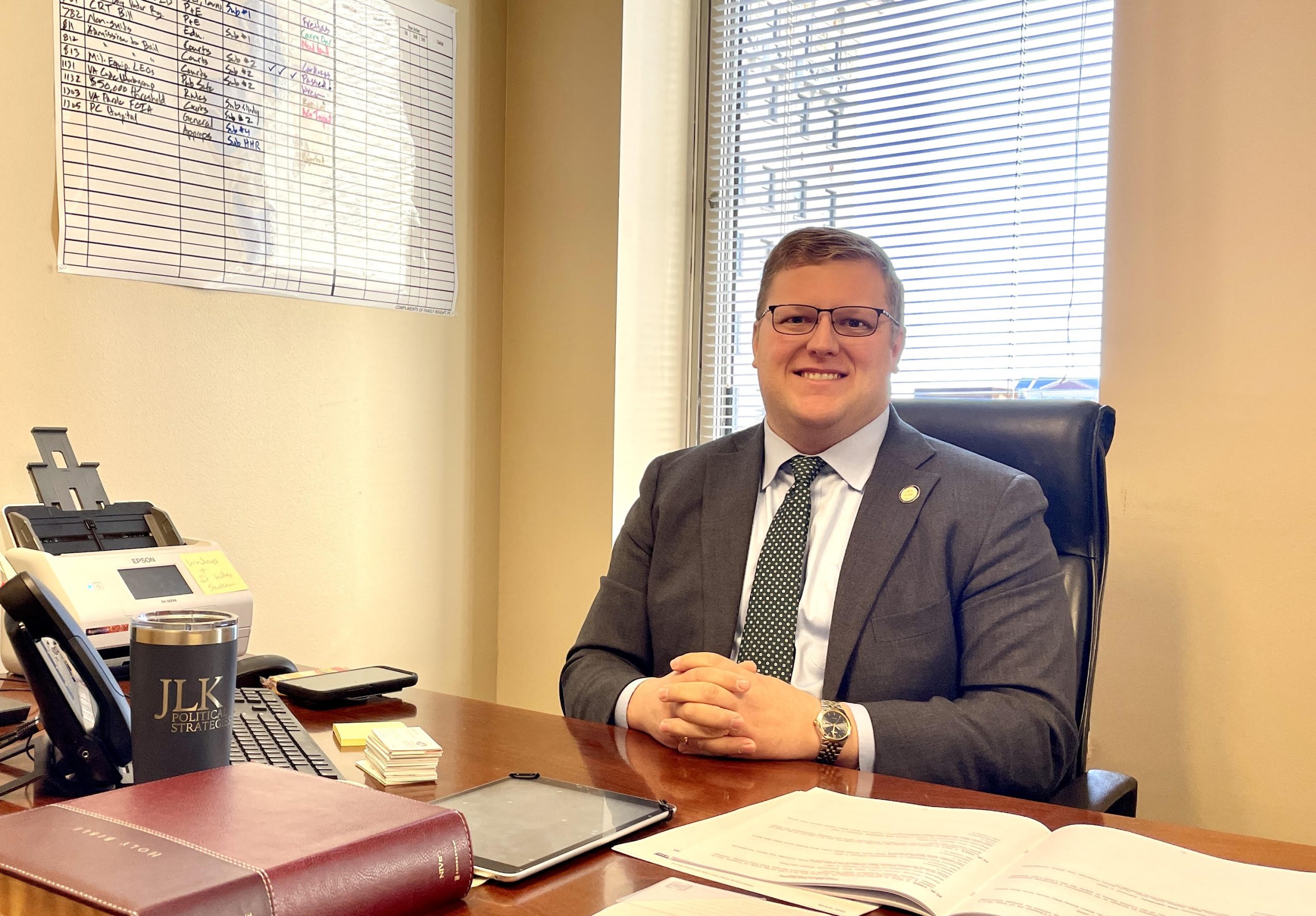 Del. Wren Williams, R-Patrick County. Photo by Markus Schmidt.