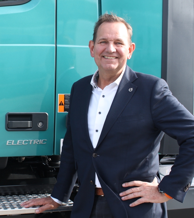Peter Voorhoeve, president of Volvo Trucks North America. 