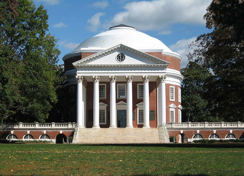 The Rotunda at the University of Virginia. Photo by Aaron Josephson.